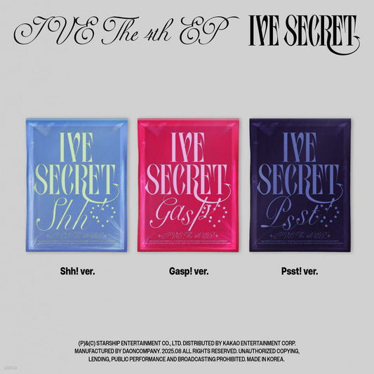 [PRE-ORDER] IVE - IVE SECRET (Photobook Ver.)