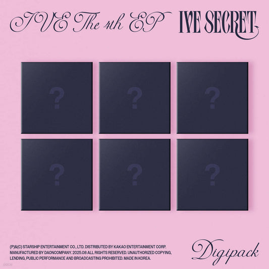 [PRE-ORDER] IVE - IVE SECRET (DIGIPACK Ver.)