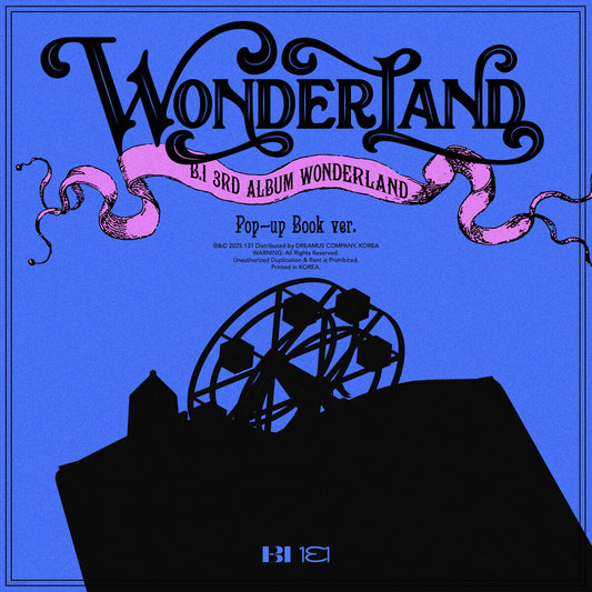 [PRE-ORDER] B.I - WONDERLAND (Pop-up Book Ver.)