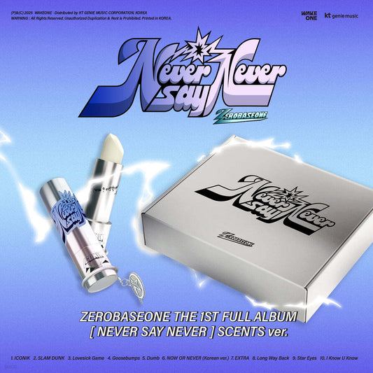 [PRE-ORDER] ZEROBASEONE - NEVER SAY NEVER (Scent Ver./LIMITED Ver.)