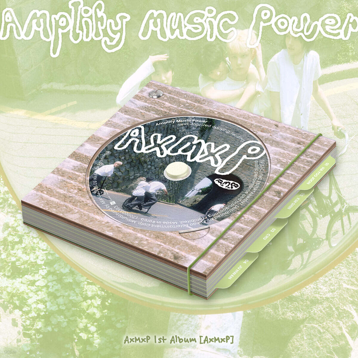 [PRE-ORDER] AxMxP - AxMxP (M Ver. / Index Book Ver.)