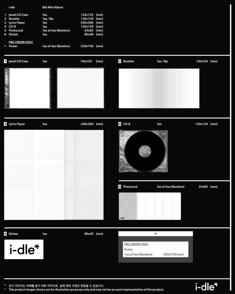 [PRE-ORDER] I-DLE - 8th Mini Album (Special Jewel Ver)