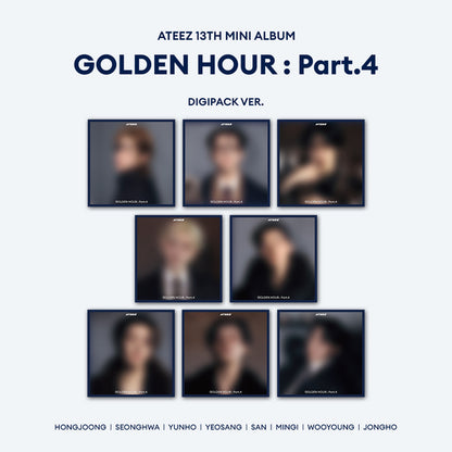 [PRE-ORDER] ATEEZ - GOLDEN HOUR PART.4 (Digipack Ver)