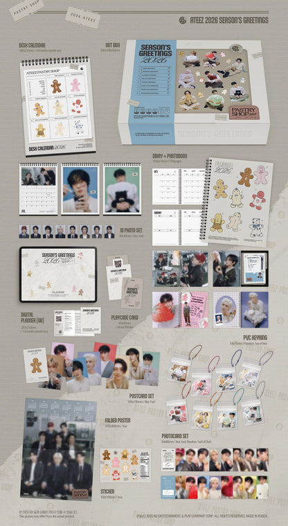 [PRE-ORDER] ATEEZ - 2026 SEASONS GREETINGS [WITH POB]
