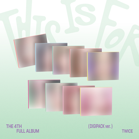 [PRE-ORDER] TWICE - THIS IS FOR (Digipack Ver.)
