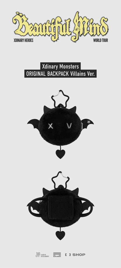 XDINARY HEROES - [BEAUTIFUL MIND MD] Xdinary Monsters Plush Backpack