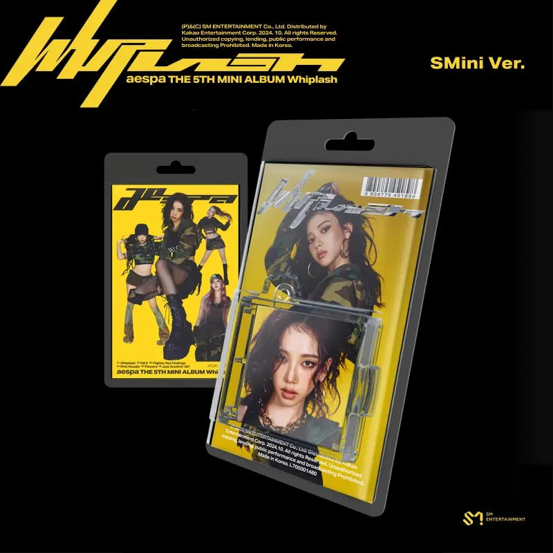 AESPA - WHIPLASH (SMini Ver.) – K Stars AESPA - WHIPLASH (SMini Ver.) – K Stars