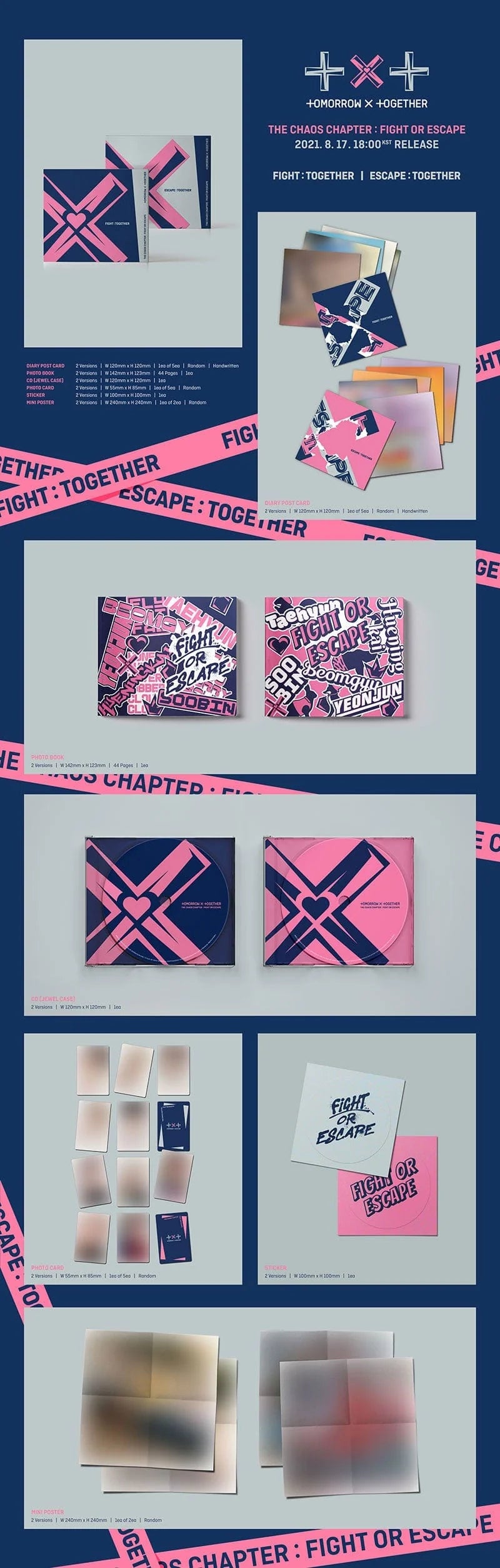 TXT - The Chaos Chapter: Fight or Escape