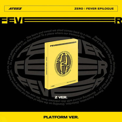 [PRE-ORDER] ATEEZ - Zero: Fever Epilogue (Platform Ver)