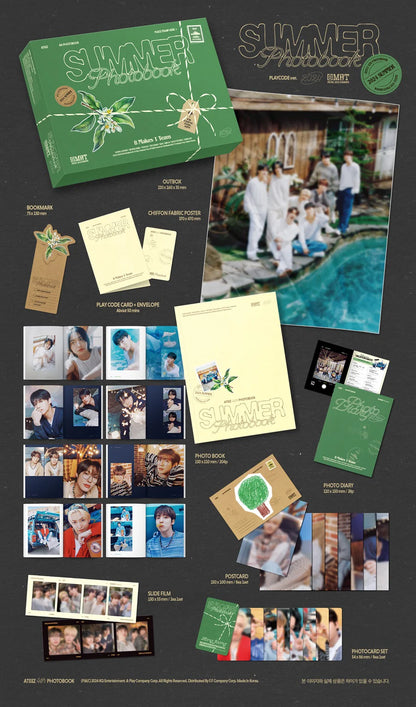 ATEEZ - Summer Photobook 2024 (PLAYCODE)