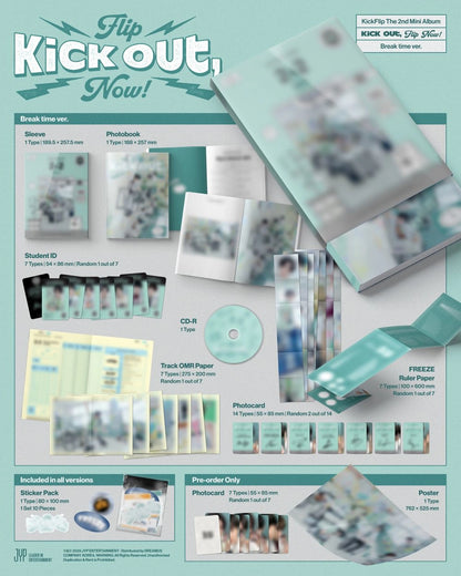KickFlip - Kick Out, Flip Now! (Photobook Ver)