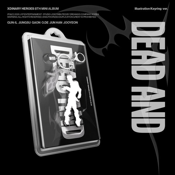 XDINARY HEROES - DEAD AND (Illustration Keyring Ver.)