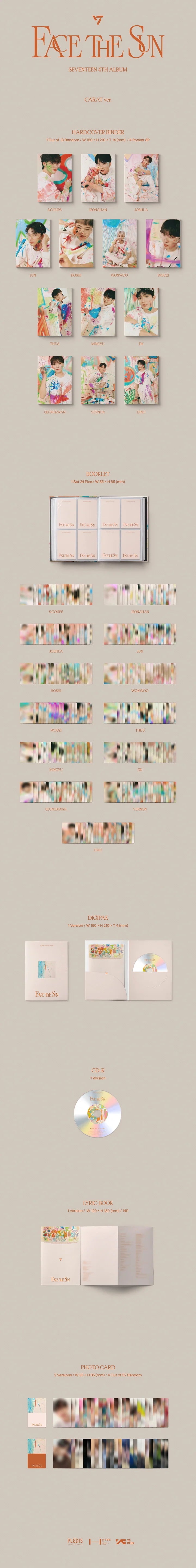 Seventeen - Face The Sun – K Stars Seventeen - Face The Sun – K Stars