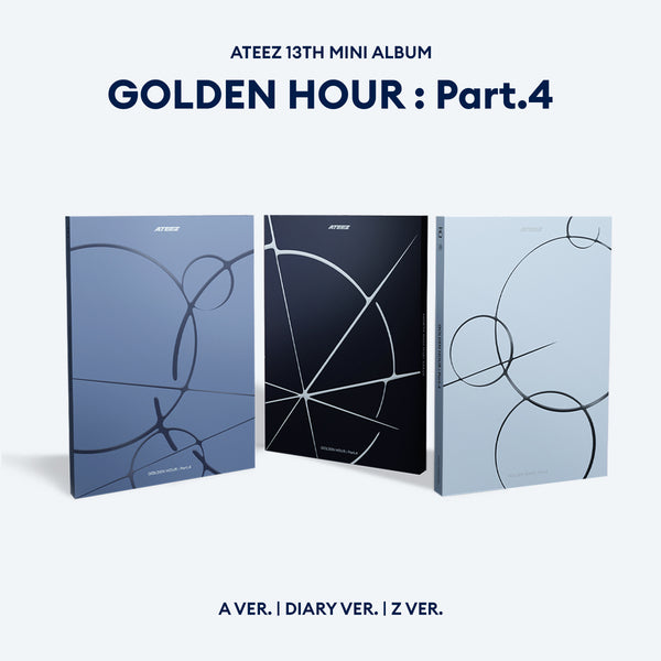 [PRE-ORDER] ATEEZ - GOLDEN HOUR PART.4 (Photobook Ver)