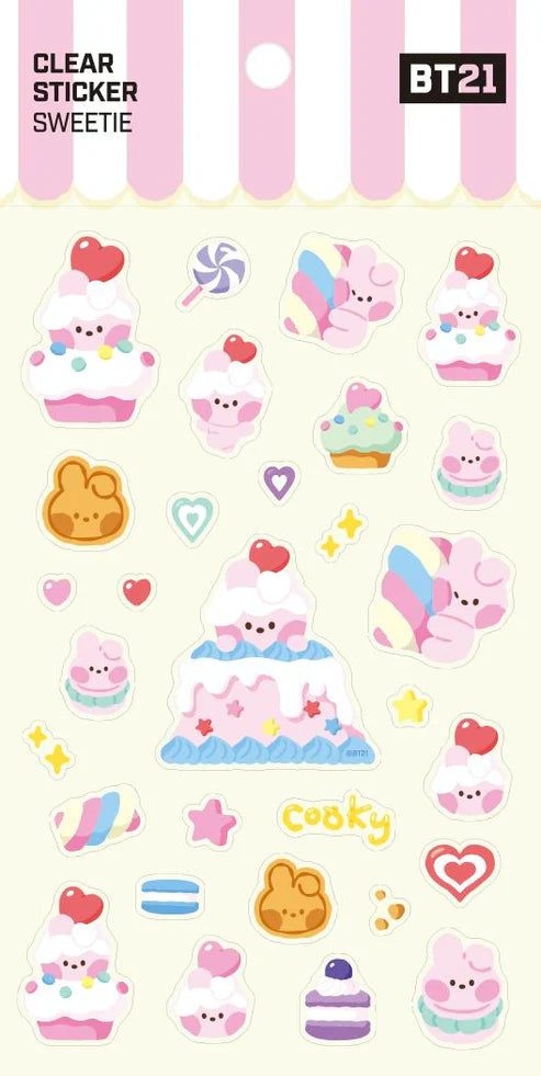 BT21 Minini - Sweetie Clear Sticker