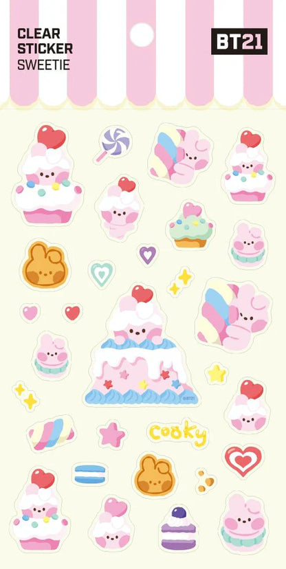 BT21 Minini - Sweetie Clear Sticker