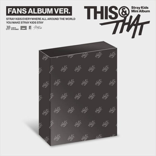 [PRE-ORDER] STRAY KIDS - THIS & THAT (Fans Album Ver.)