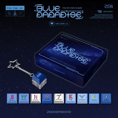 [PRE-ORDER] ZEROBASEONE - BLUE PARADISE (Key Cap Ver)