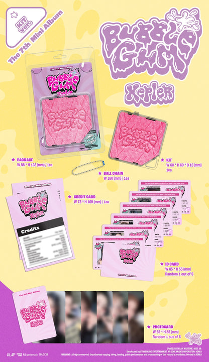 [PRE-ORDER] Kep1er - BUBBLE GUM (KiT Ver.)