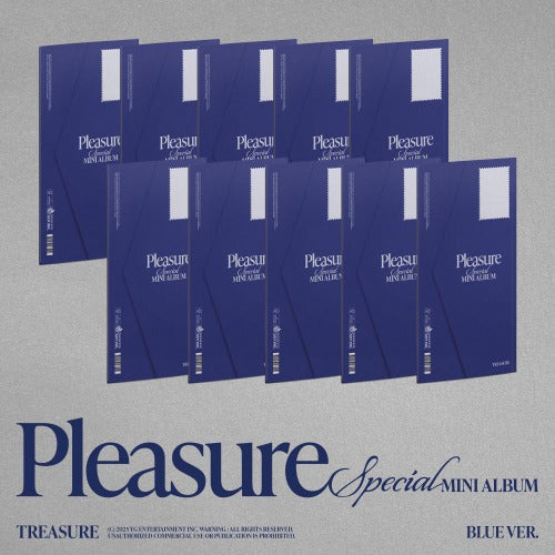 [PRE-ORDER] TREASURE - PLEASURE (Blue Ver)