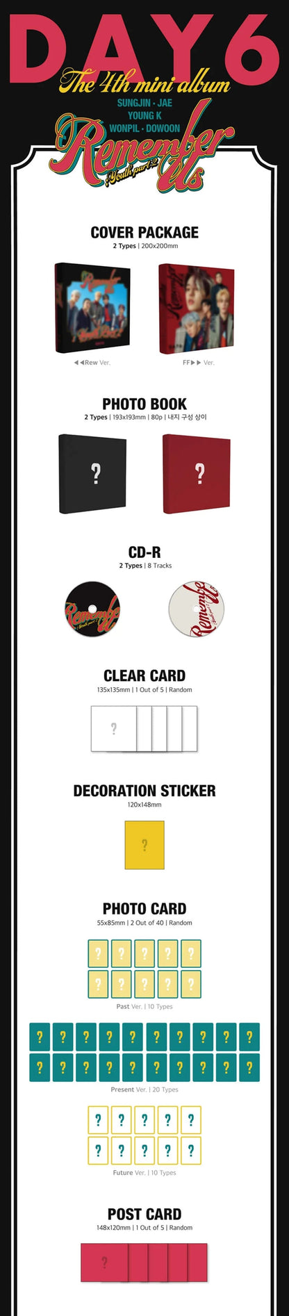 DAY6 - Remember Us: Youth Part 2