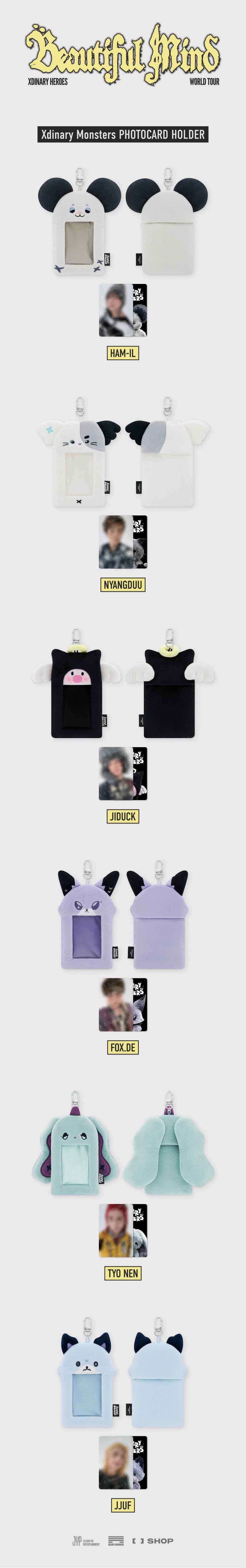 XDINARY HEROES - [BEAUTIFUL MIND MD] Xdinary Monsters Photocard Holder