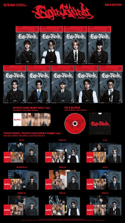 &TEAM - GO IN BLIND (Solo Jacket ver)