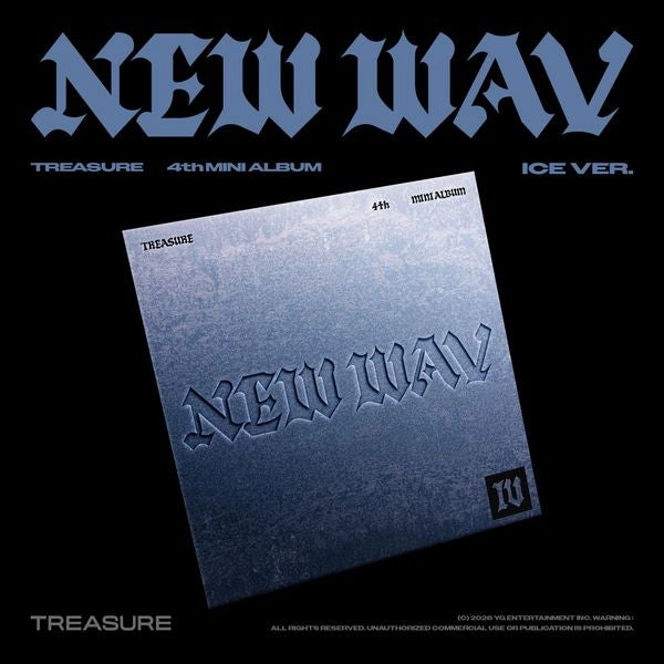 TREASURE - NEW WAV (Red/Ice Ver.)