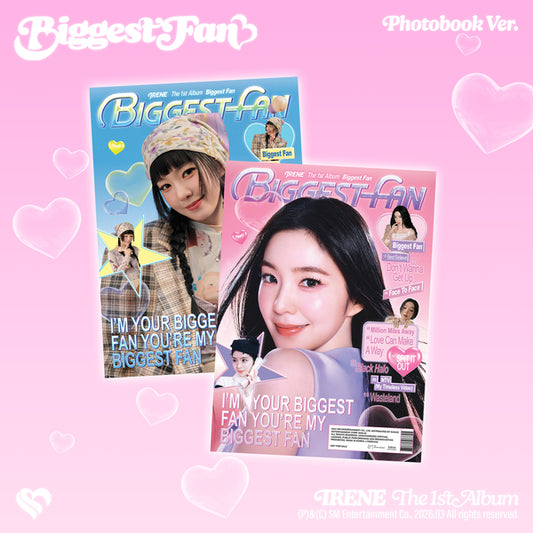 [PRE-ORDER] IRENE - Biggest Fan (Photobook Ver) [RANDOM]