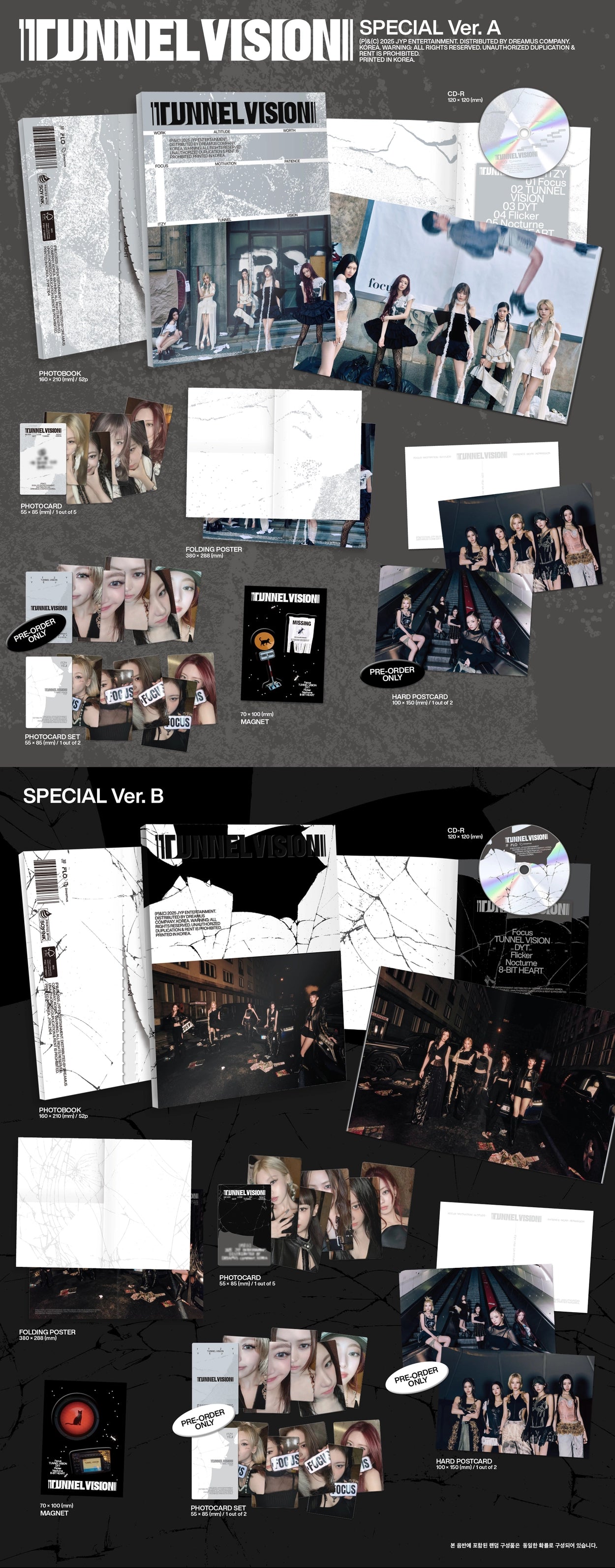[PRE-ORDER] ITZY - TUNNEL VISION (SPECIAL Ver.)