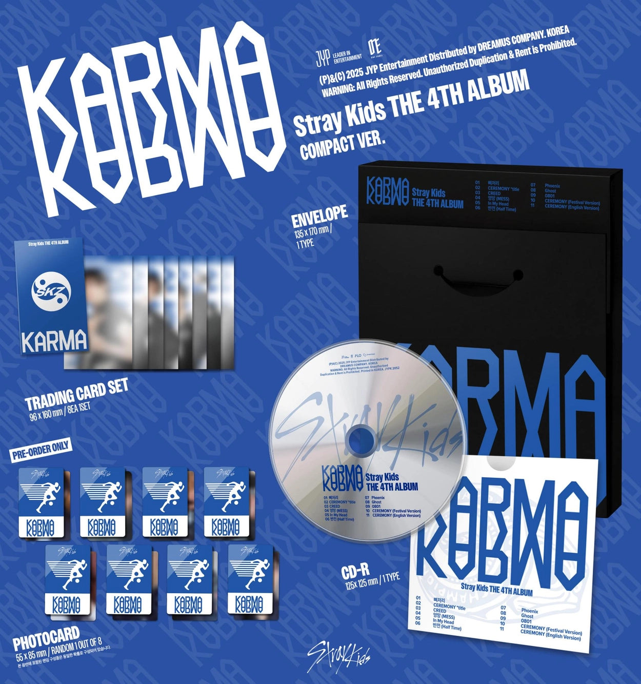 STRAY KIDS - KARMA (Compact Ver)
