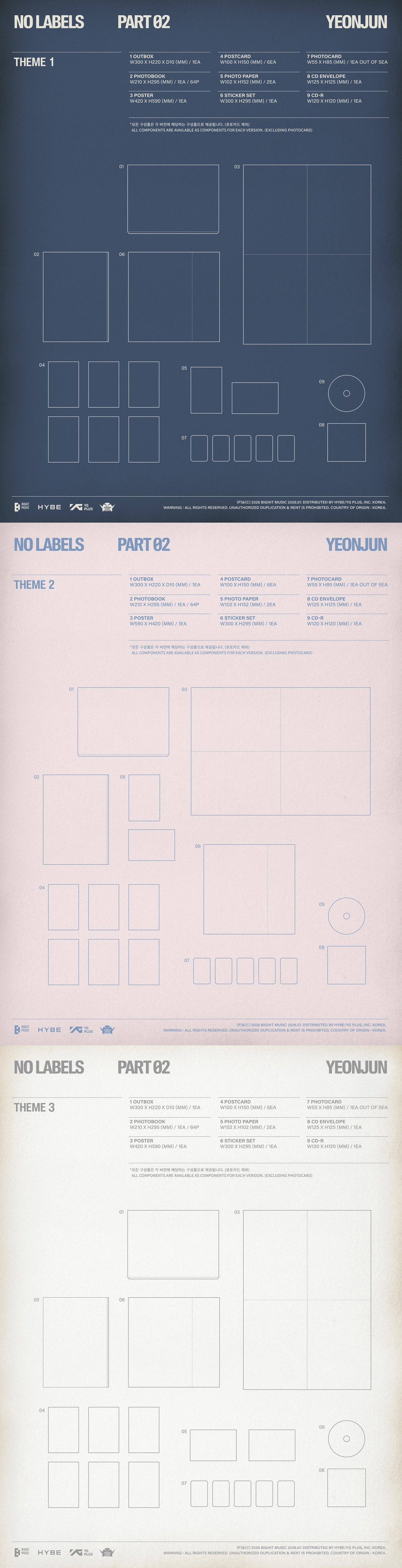 [PRE-ORDER] YEONJUN (TXT) - NO LABELS: PART 02