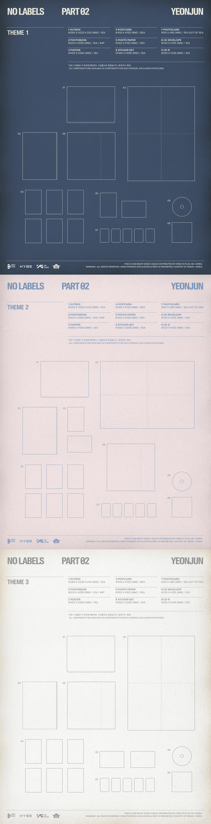 [PRE-ORDER] YEONJUN (TXT) - NO LABELS: PART 02