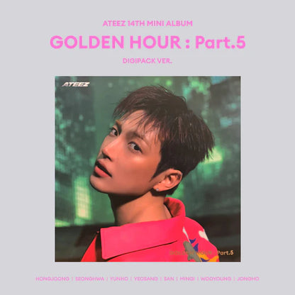 ATEEZ - GOLDEN HOUR PART.5 (Solo Digipack Ver)