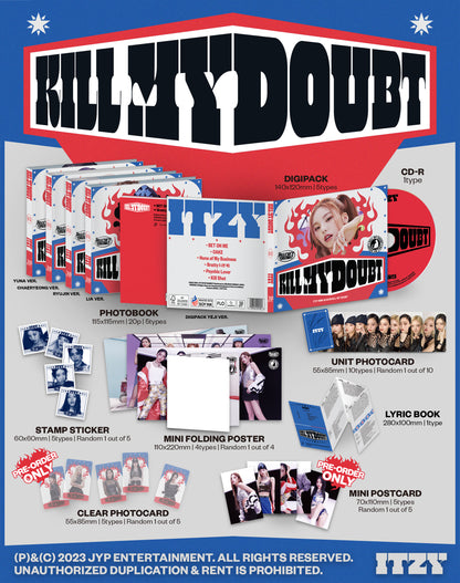 ITZY - KILL MY DOUBT Digipack Ver.