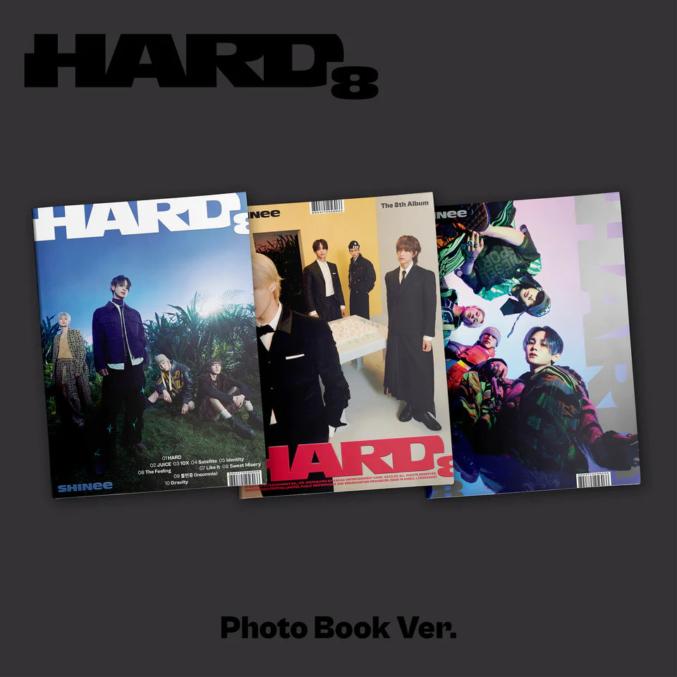 SHINee - 8th Mini Album 'Hard' [Photobook Version]