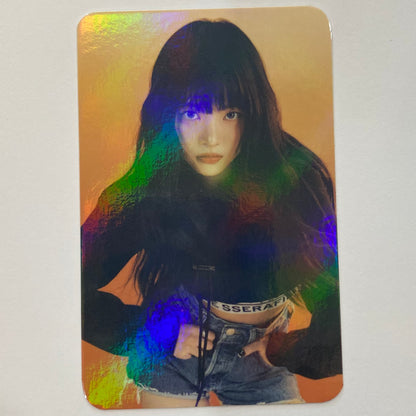 LE SSERAFIM - 'UNFORGIVEN' Aladin Holographic Photocards