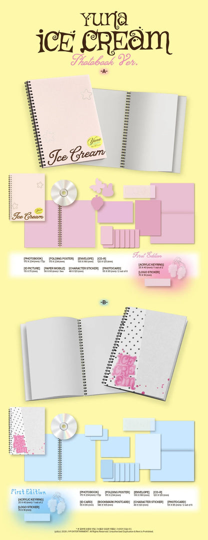YUNA - ICE CREAM (Photobook Ver.)