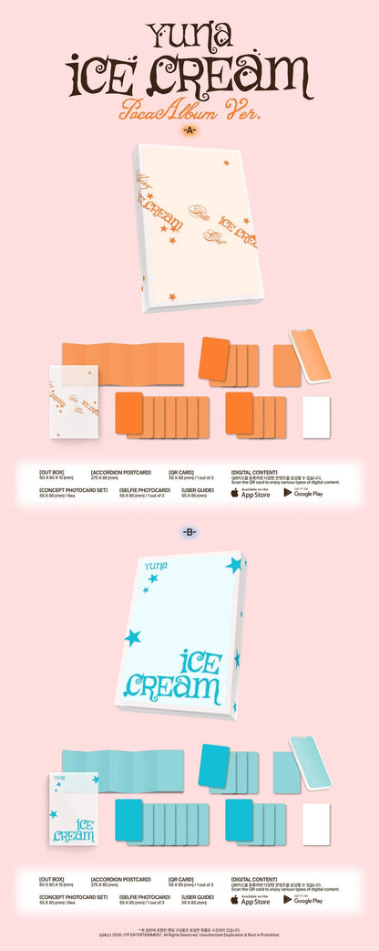 YUNA - ICE CREAM (PocaAlbum Ver.)
