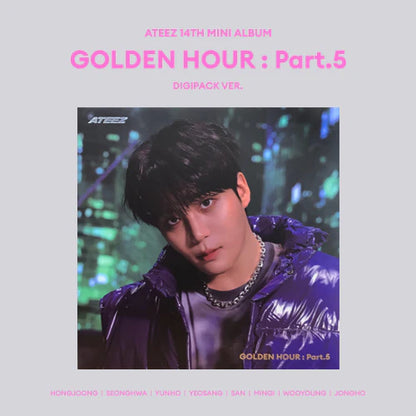 ATEEZ - GOLDEN HOUR PART.5 (Solo Digipack Ver)