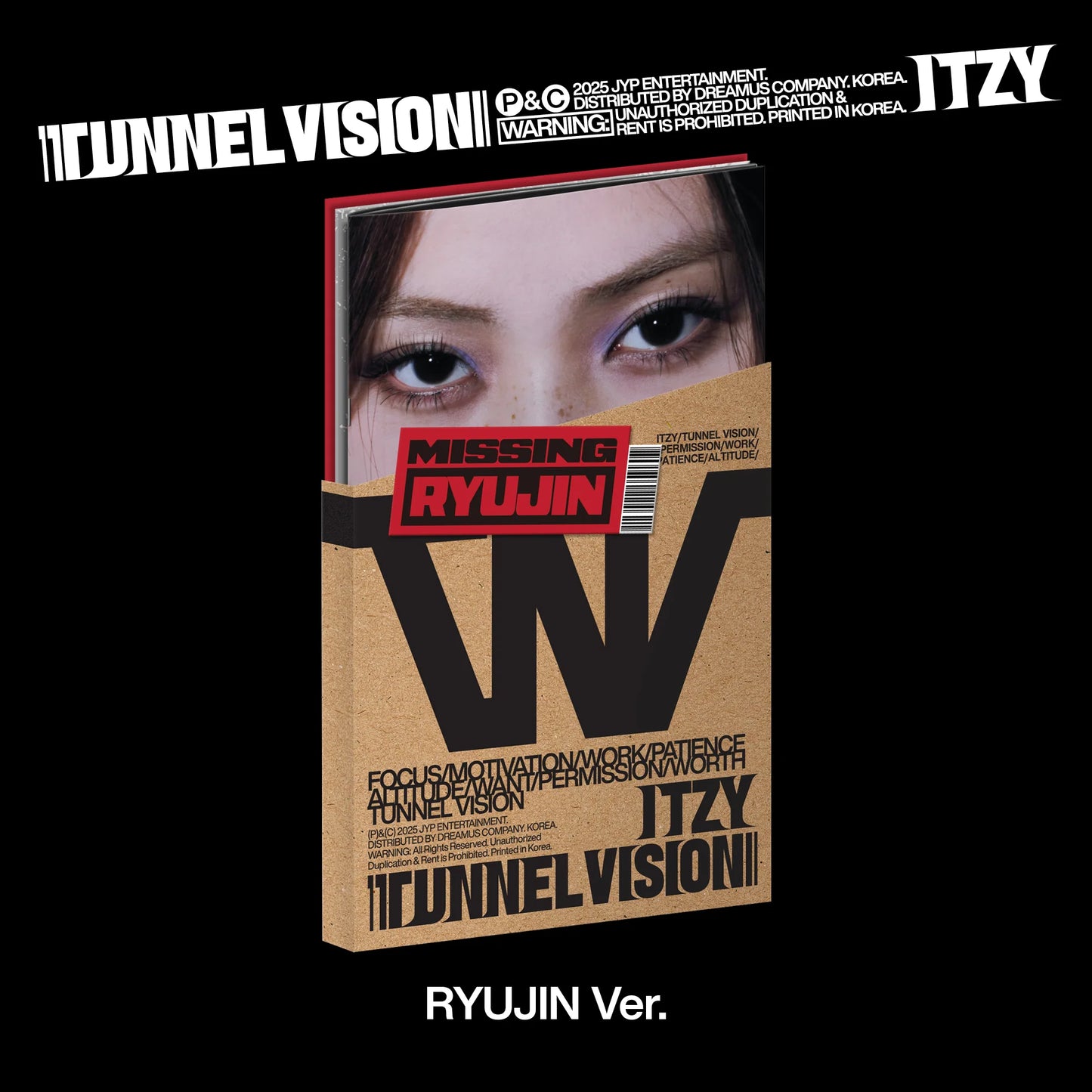 ITZY - TUNNEL VISION (Member Ver.)