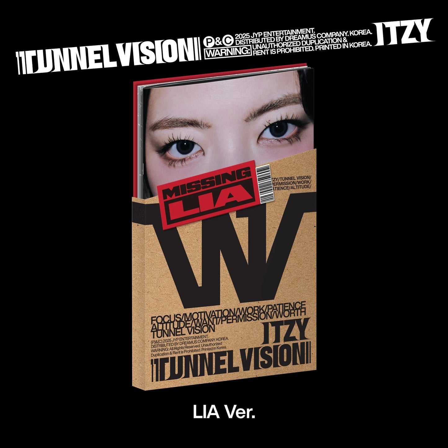 ITZY - TUNNEL VISION (Member Ver.)