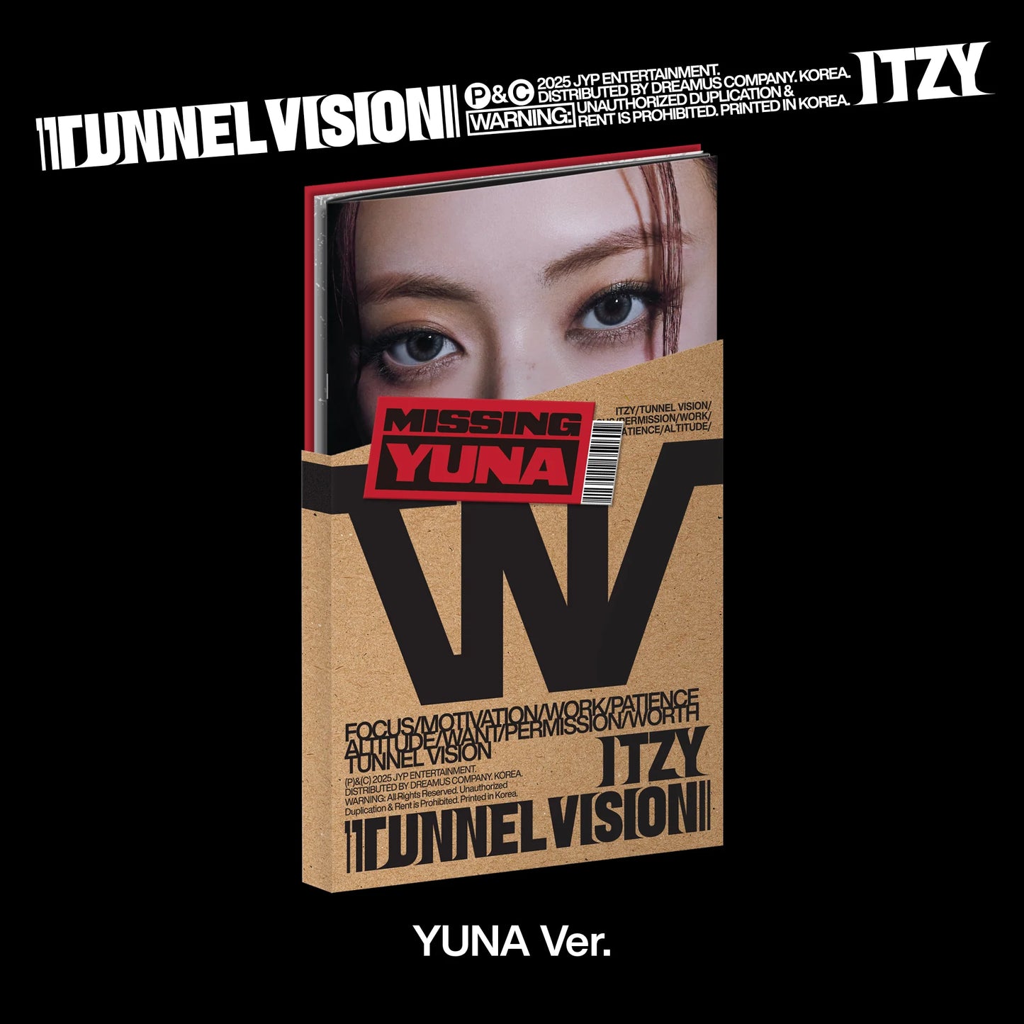 ITZY - TUNNEL VISION (Member Ver.)