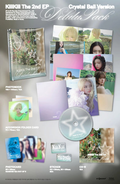 KIIIKIII - DELULU PACK (Crystal Ball Ver.) – K Stars