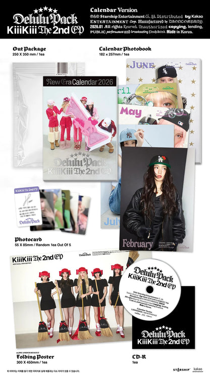 KIIIKIII - DELULU PACK (Calendar Ver.)