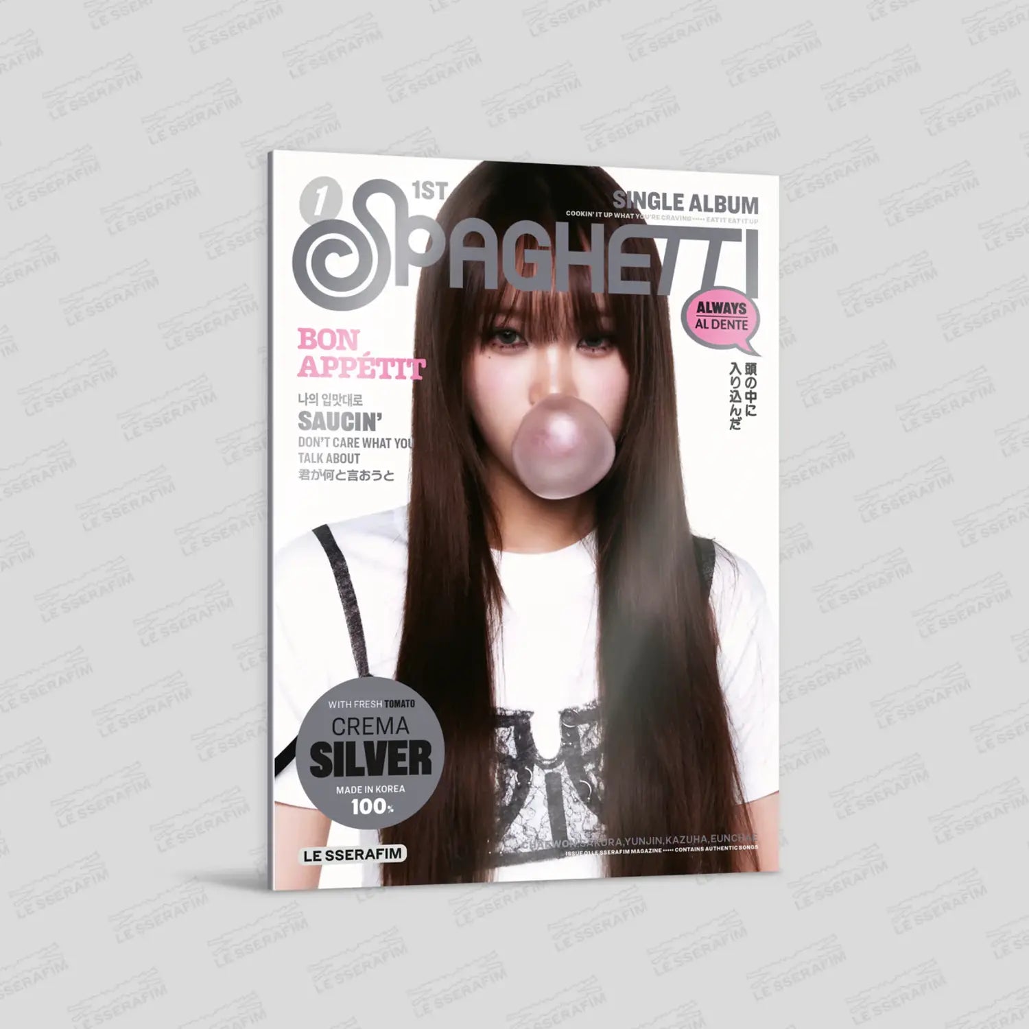 LE SSERAFIM - SPAGHETTI (COMPACT Ver.) – K Stars LE SSERAFIM - SPAGHETTI (COMPACT Ver.) – K Stars