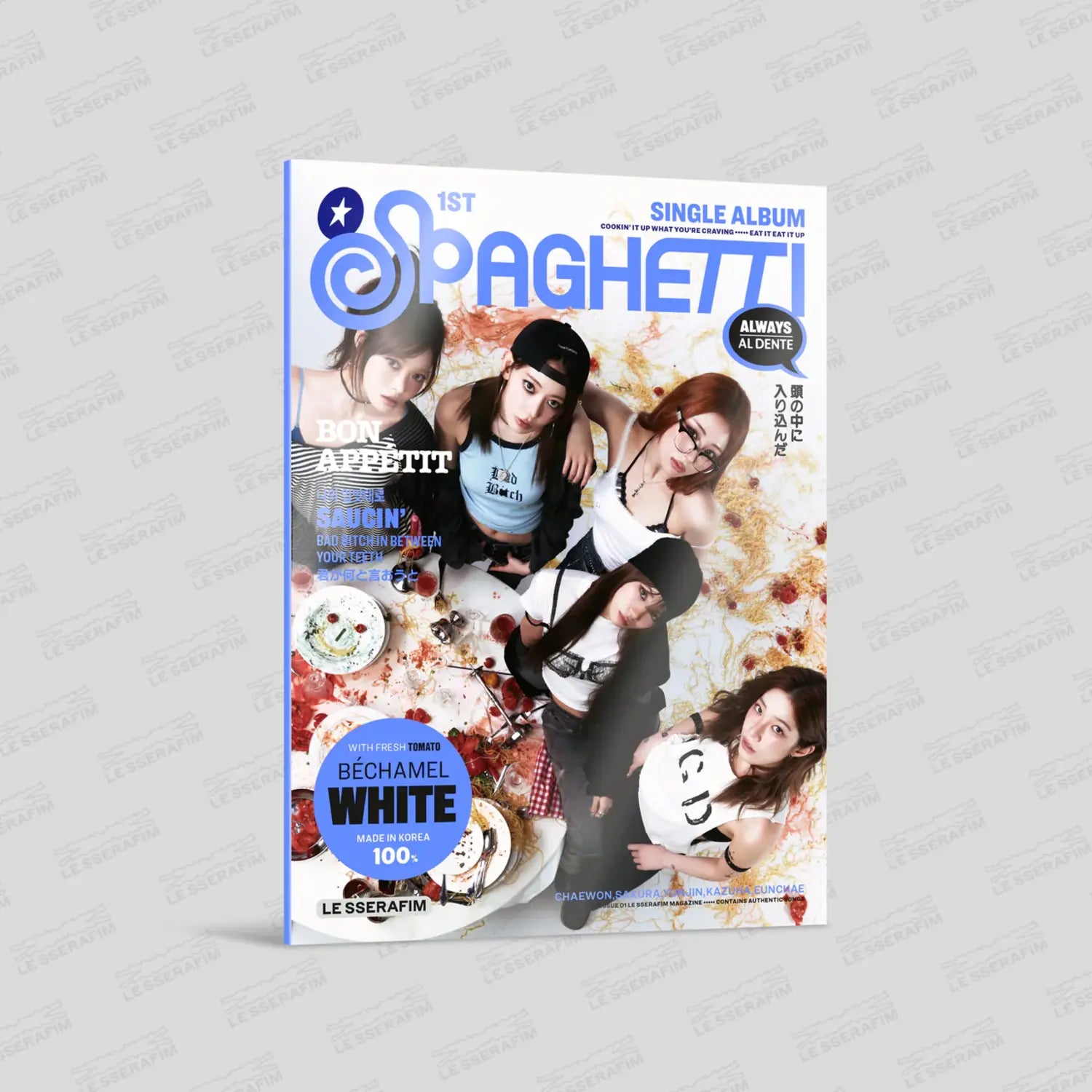 LE SSERAFIM - SPAGHETTI (COMPACT Ver.) – K Stars LE SSERAFIM - SPAGHETTI (COMPACT Ver.) – K Stars