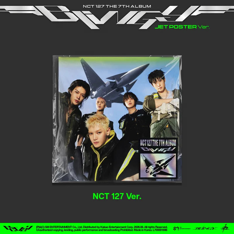 [PRE-ORDER] NCT 127 - BLINGY (JET Poster Ver.)
