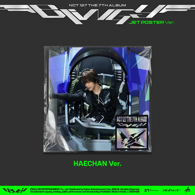 [PRE-ORDER] NCT 127 - BLINGY (JET Poster Ver.)