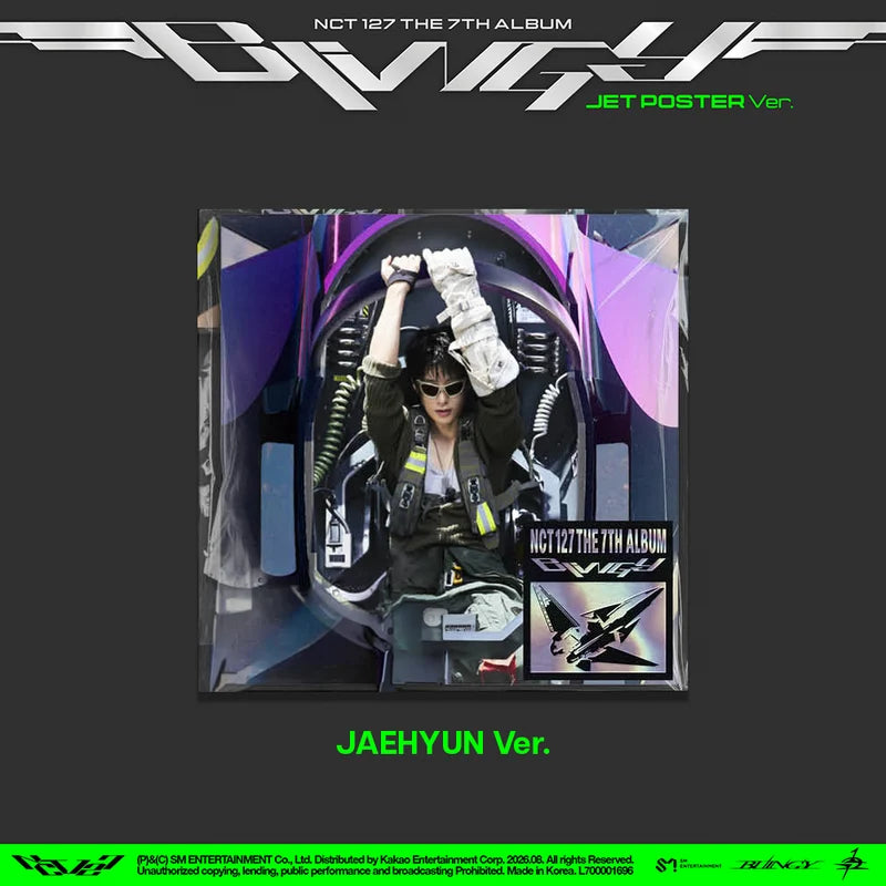 [PRE-ORDER] NCT 127 - BLINGY (JET Poster Ver.)
